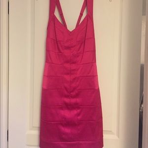 Fushia pink dress